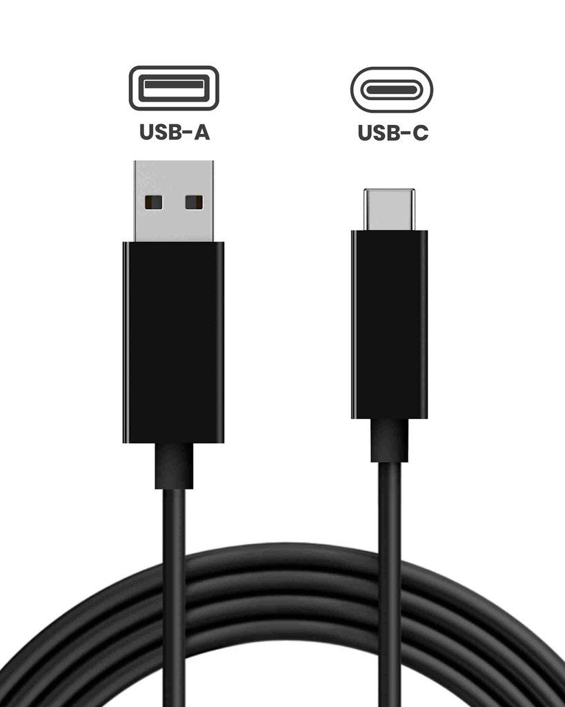 Câble USB-A vers USB-C pour Playstation 5 - 1,5 m