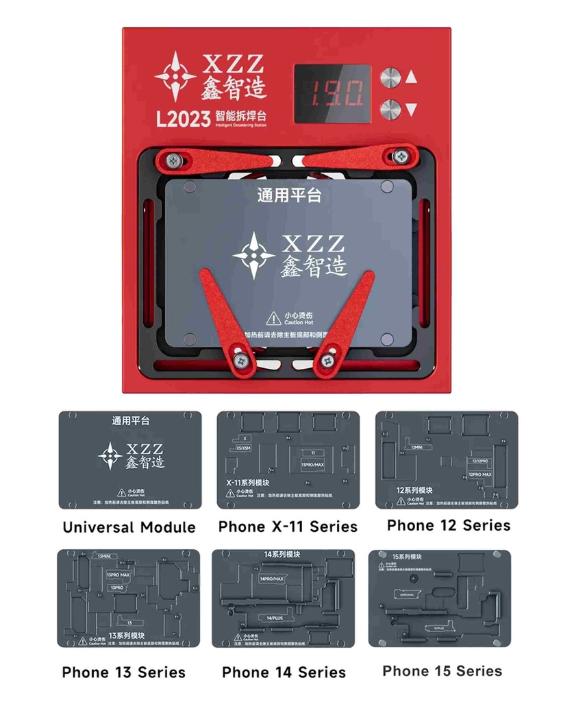 Table de chauffe intelligente compatible iPhone X à 15 Pro Max - XinZhiZao