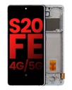 Bloc écran OLED avec châssis pour Samsung Galaxy S20 FE 4G/5G (Compatible) - Cloud Mint