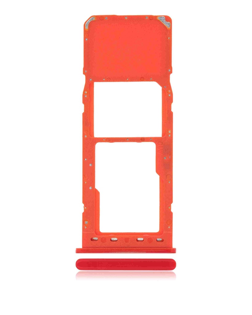 Tiroir SIM compatible SAMSUNG A10 - A105 2019 - Rouge