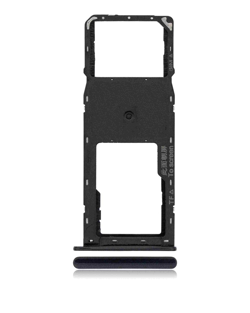 Tiroir SIM compatible SAMSUNG A10s - A107 2019 et A20s - A207 2019 - Noir