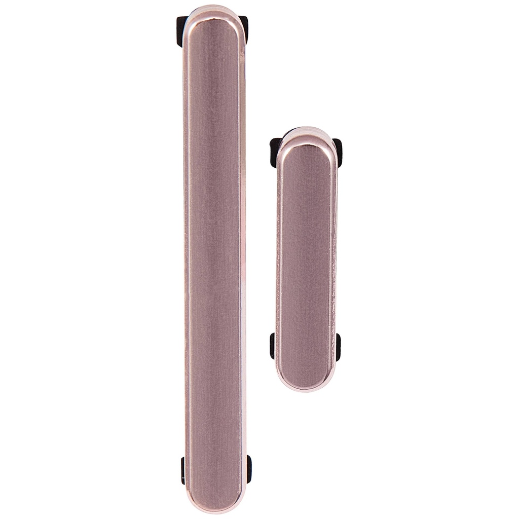 Boutons power et volumes compatibles Samsung Galaxy S22 - S22 Plus - Pink Gold