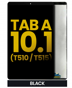 Bloc écran compatible pour Samsung Galaxy Tab A 10.1 ( T510 / T515 ) - Noir