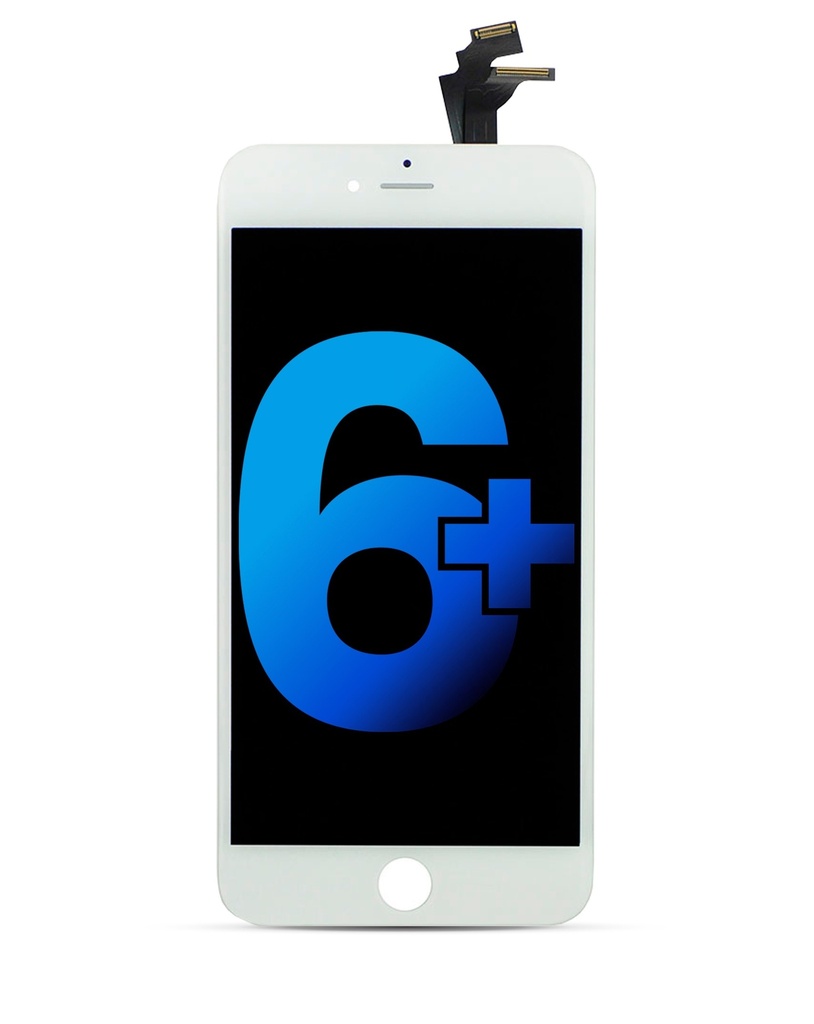 Bloc écran LCD compatible pour iPhone 6 Plus - AM - Blanc