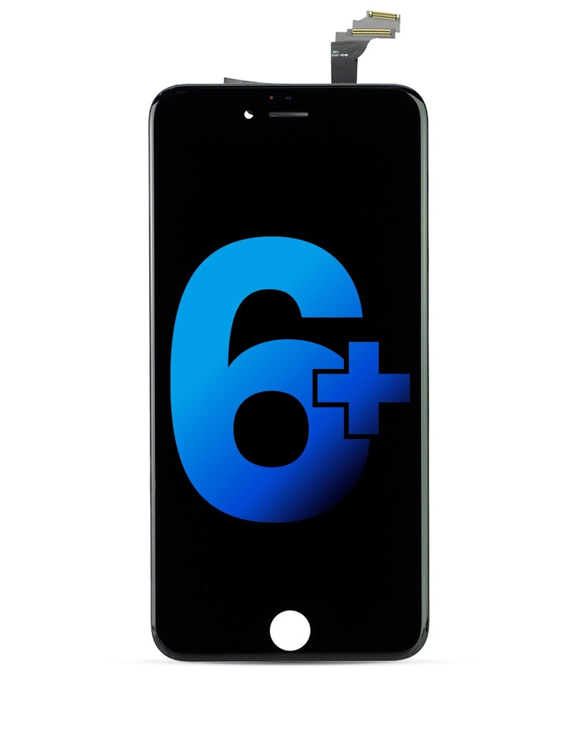 Bloc écran LCD compatible pour iPhone 6 Plus - AQ7 - Noir
