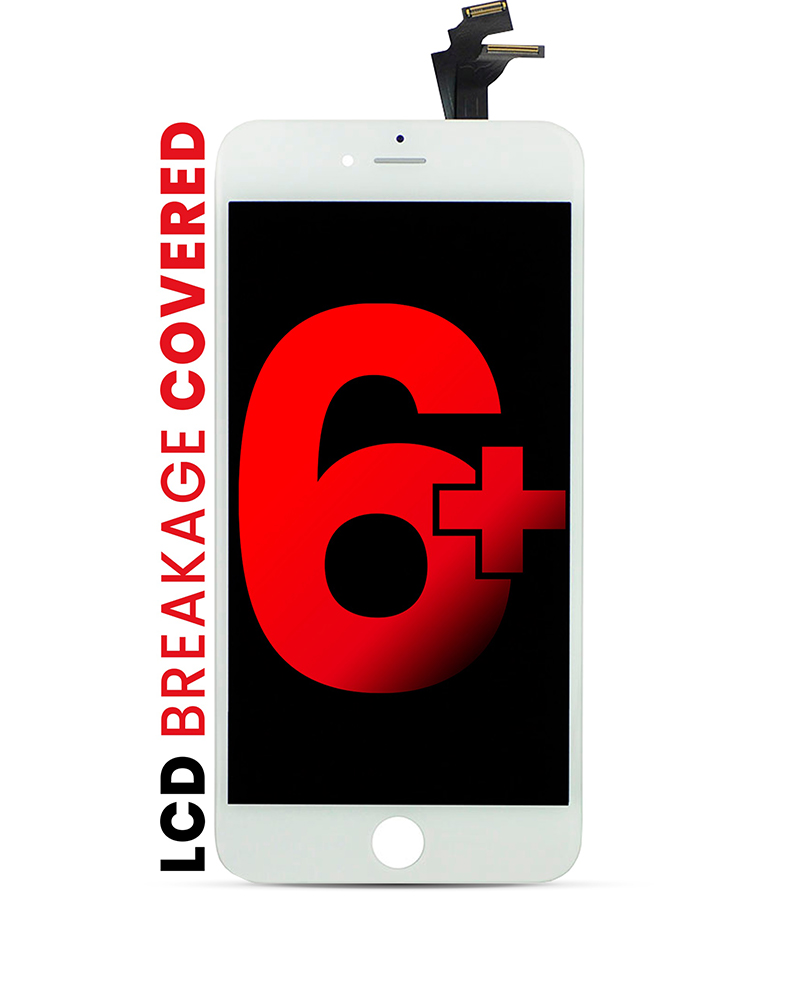 Bloc écran compatible pour iPhone 6 Plus - XO7 - Blanc