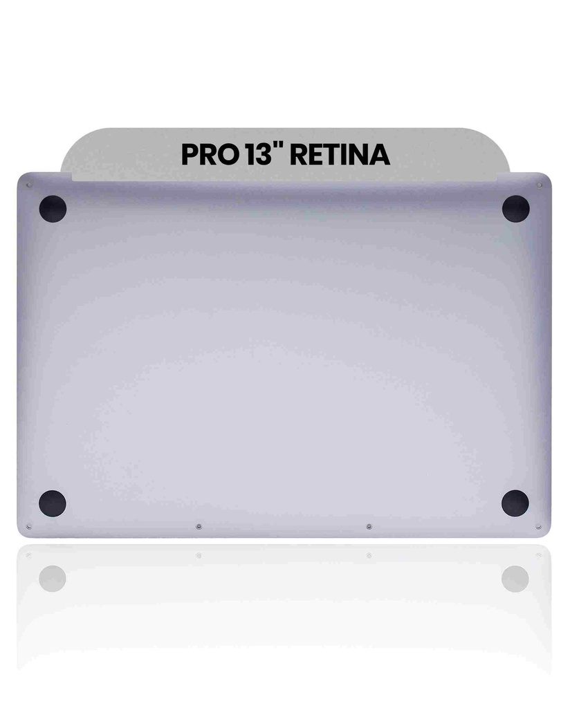 Coque - châssis inférieur - compatible MacBook Pro 13" Retina - A2159 Milieu 2019 - Gris Sidéral