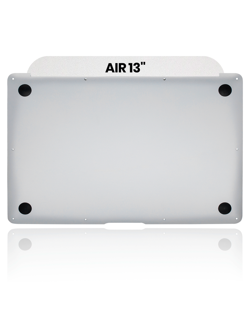 Coque inférieur compatible MacBook Air 13" - A1369 fin 2010 - A1466 milieu 2012 milieu 2017 - Argent