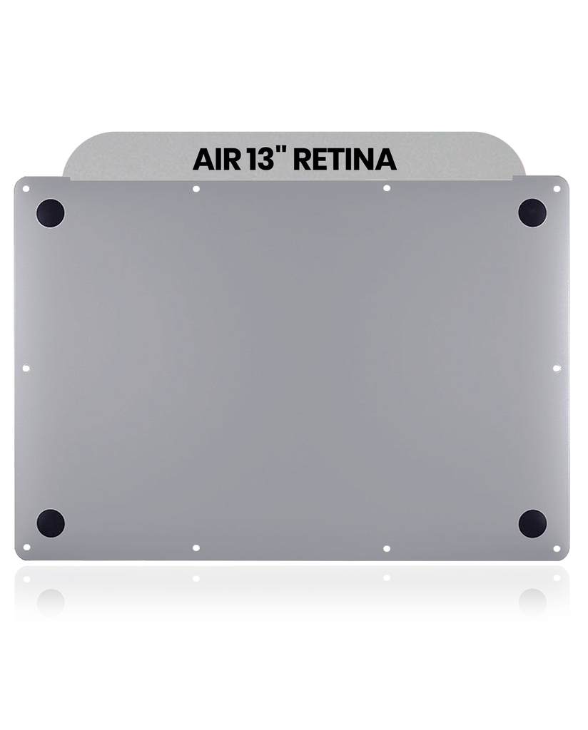 Coque - châssis inférieur - compatible MacBook Air 13" Retina - A1932 - Fin 2018 - Début 2019 - Milieu 2019 et A2179 Début 2020 - Argent