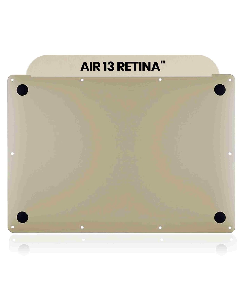 Coque - châssis inférieur - compatible MacBook Air 13" Retina - A1932 - Fin 2018 - Début 2019 - Milieu 2019 et A2179 Début 2020 - Or