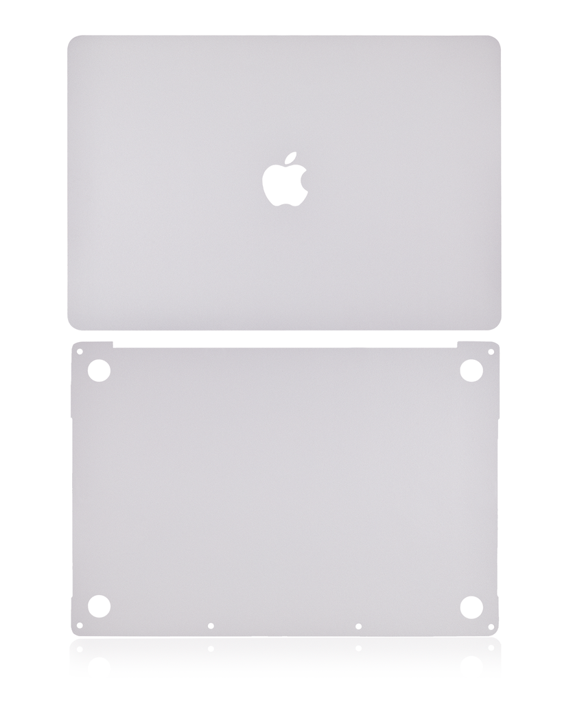Habillage 2 en 1 - haut et bas compatible MacBook Pro 13" sans Touch Bar - A1706 fin 2016 milieu 2017 - Argent