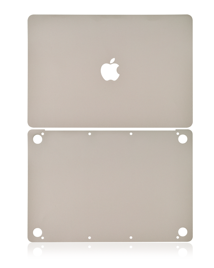Habillage 2 en 1 - haut et bas compatible MacBook Retina 12" - A1534 début 2015 - Or