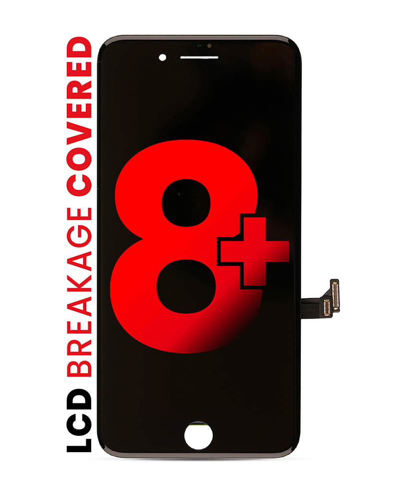 Bloc écran LCD compatible pour iPhone 8 Plus - XO7 -  Incell - Noir