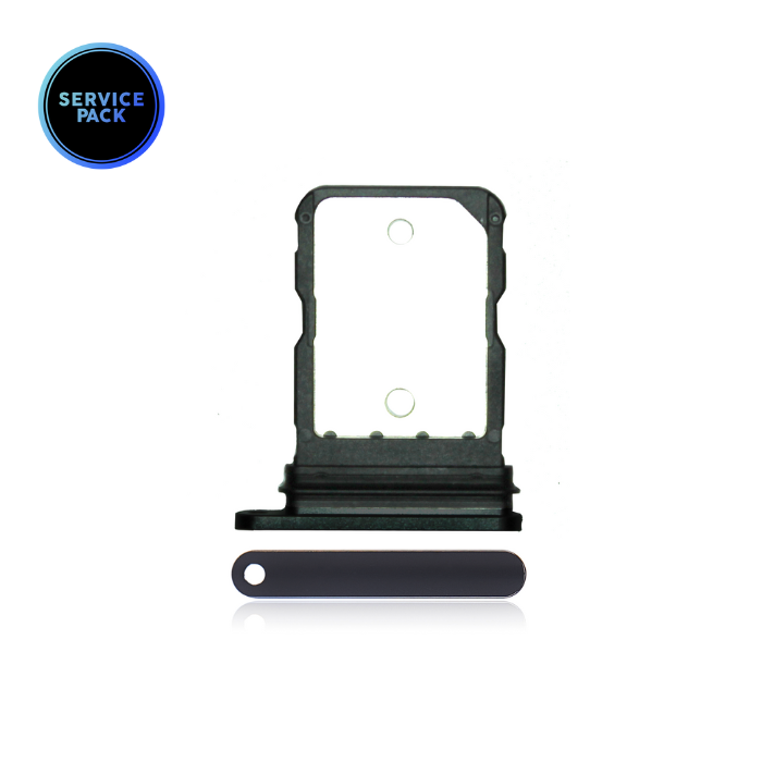Tiroir SIM pour Google Pixel 8 - SERVICE PACK - Obsidian