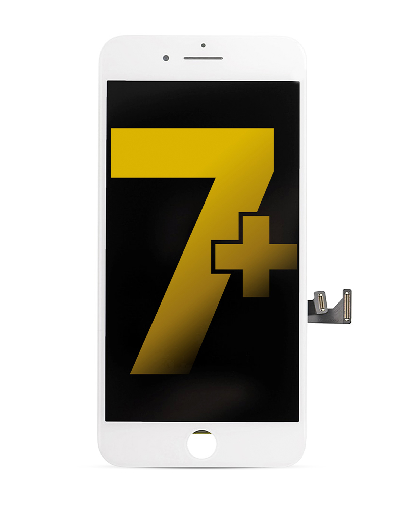 Bloc écran d'origine pour iPhone 7 Plus - Reconditionné PREMIUM -LG - Blanc