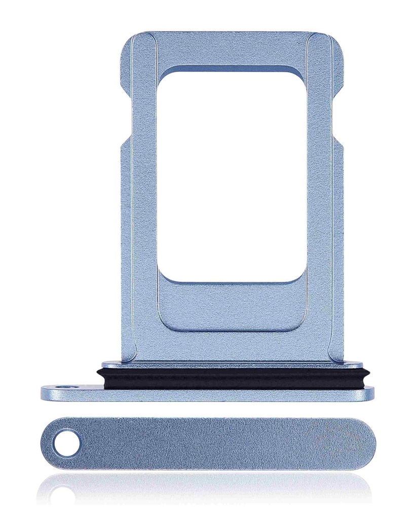 Tiroir SIM compatible iPhone 14 et 14 Plus - Bleu