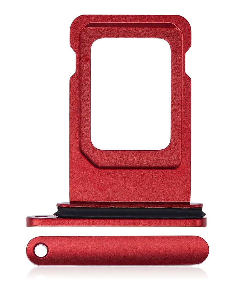 Tiroir SIM double compatible iPhone 11 - Rouge