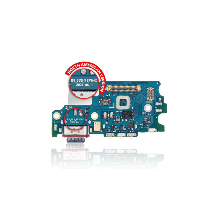 Connecteur de charge avec lecteur SIM compatible SAMSUNG S21 FE 5G - Version US - PART #GH96-14548A