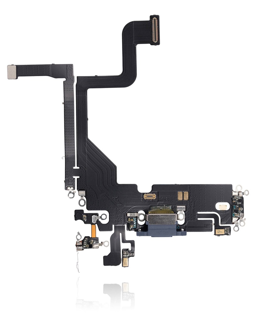 Connecteur de charge avec nappe compatible iPhone 13 Pro - Aftermarket Plus - Sierra Blue