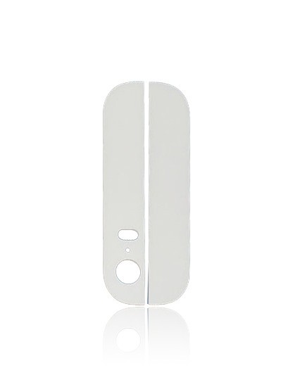 Back Glass (Up Down) pour iPhone 5S - Blanc
