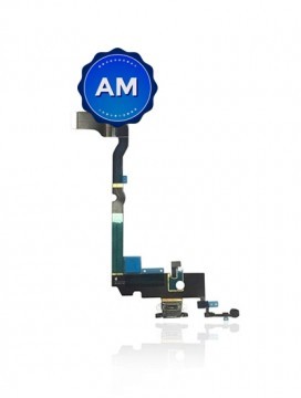 Connecteur de charge pour iPhone XS Max (Aftermarket Quality) - Gris sidéral