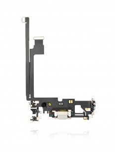 Connecteur de charge pour iPhone 12 Pro Max (Premium) - Argent