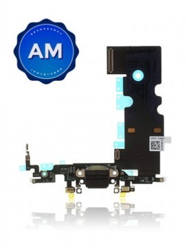 Connecteur de charge pour iPhone 8 (Aftermarket Quality) - Gris sidéral