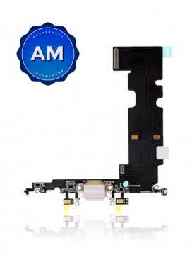 Connecteur de charge pour iPhone 8 Plus (Aftermarket Quality) - Argent