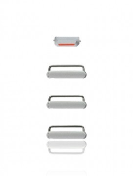 Kit de boutons (Power/Volume/Switch) pour iPhone 6 / 6 Plus - Argent