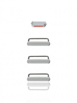 Kit de Boutons (Power/Volume/Switch) Pour iPhone 6S Plus - Argent