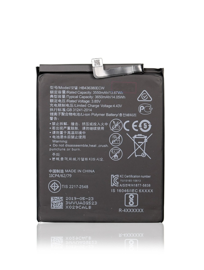 Batterie compatible Huawei P30 - HB436380ECW