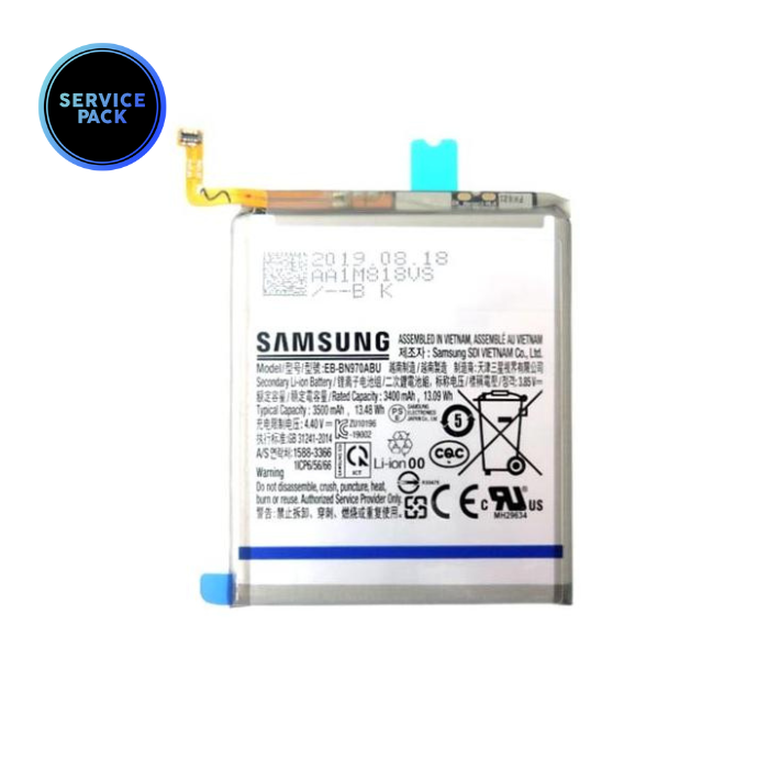 Batterie pour SAMSUNG Note 10 - N970 - SERVICE PACK - EB-BN970ABU