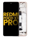 Bloc écran LCD compatible pour XIAOMI Pocophone X3 Pro (avec chassis) - Reconditionné - Bronze