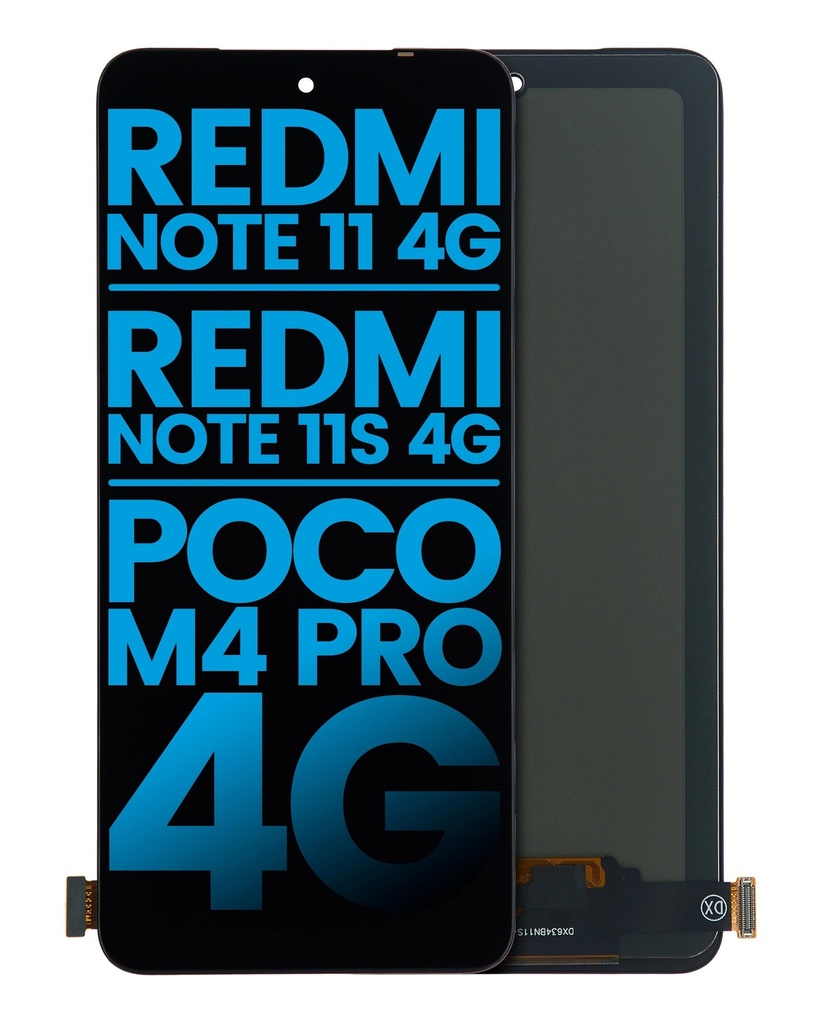 Bloc écran LCD sans châssis compatible XIAOMI Redmi Note 11 - 11S - Poco M4 Pro  - AM