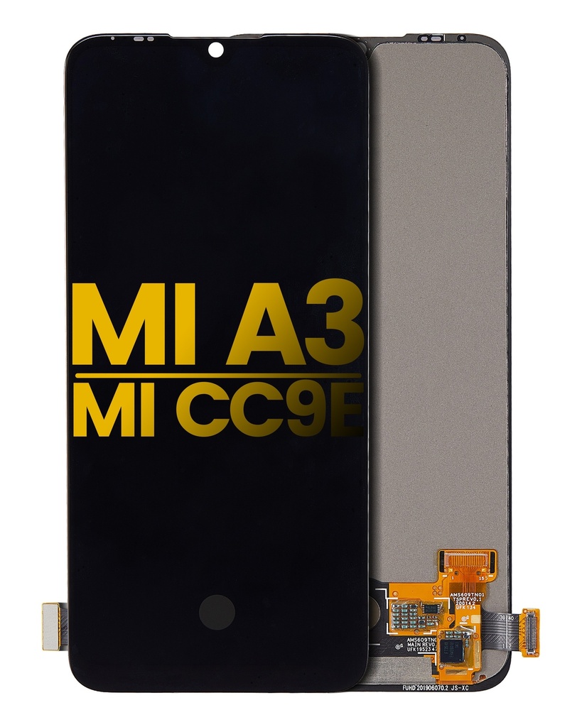 Bloc écran OLED sans châssis compatible Xiaomi Mi A3 - Mi CC9E - Reconditionné - Toutes couleurs