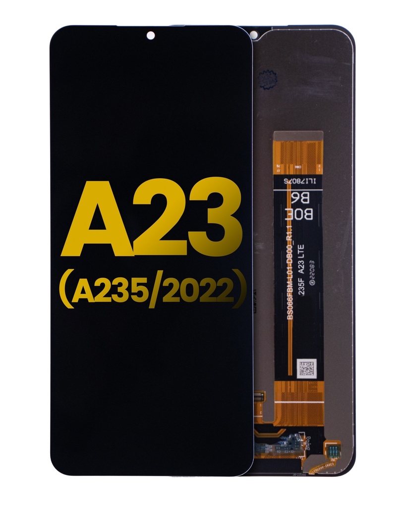 Bloc écran compatible pour SAMSUNG A23 (A235/2022) (sans châssis) - Reconditionné-