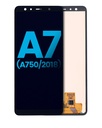 Bloc écran sans châssis compatible SAMSUNG A7 2018 A750 - AM