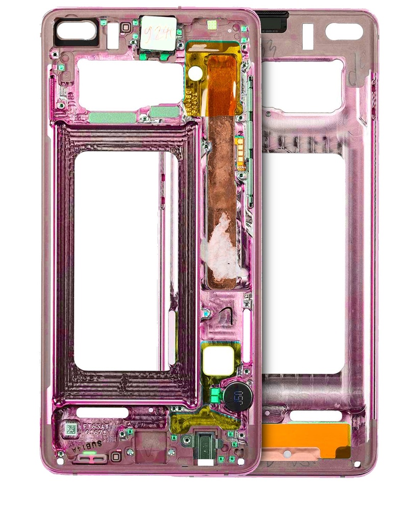 Chassis compatible pour Samsung Galaxy S10 (Flamant Rose)