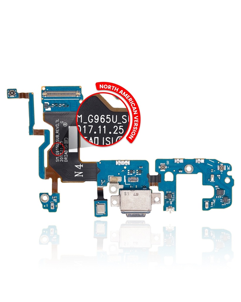 Connecteur de charge compatible pour Samsung Galaxy S9 Plus (G965U)