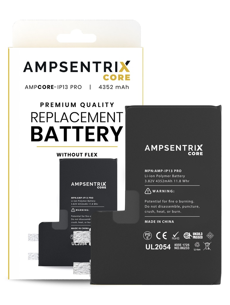Batterie à souder pour iPhone 13 Pro - AmpSentrix