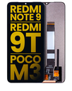 Bloc écran LCD sans châssis compatible pour XIAOMI Redmi Note 9 - Redmi 9T - Poco M3  - Reconditionné - Toutes couleurs