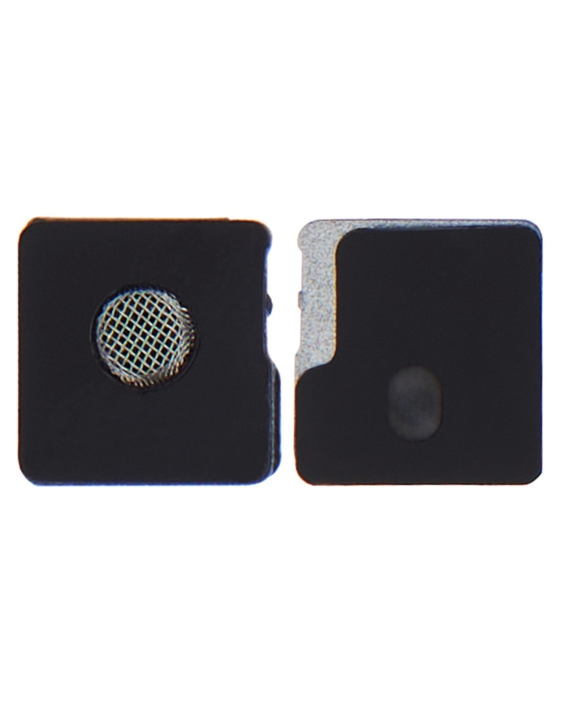 Grille pour micro de caméra arrière compatible pour iPhone 13 et 13 Mini - Blanc - Pack de 10