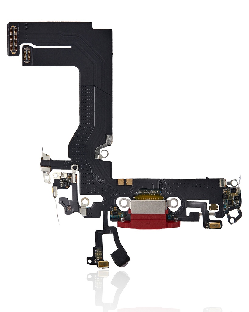 Connecteur de charge compatible pour iPhone 13 mini - AM Plus - Red