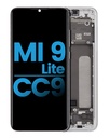 Bloc écran LCD avec châssis compatible Xiaomi Mi 9 Lite - AfterMarket Incell - Blanc Perlé