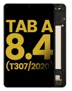 Bloc écran avec chassis compatible pour SAMSUNG Tab A 8.4" (T307) - Reconditionné