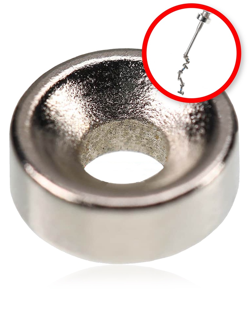 Mini anneaux magnétiques pour tournevis - Pack de 10