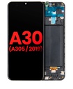 Bloc écran OLED avec châssis compatible pour SAMSUNG A30 A305 - AfterMarket Plus