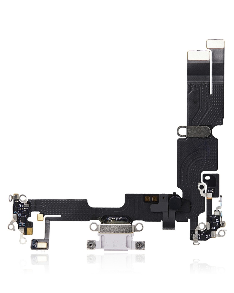Connecteur de charge compatible pour iPhone 14 Plus - Premium - Mauve