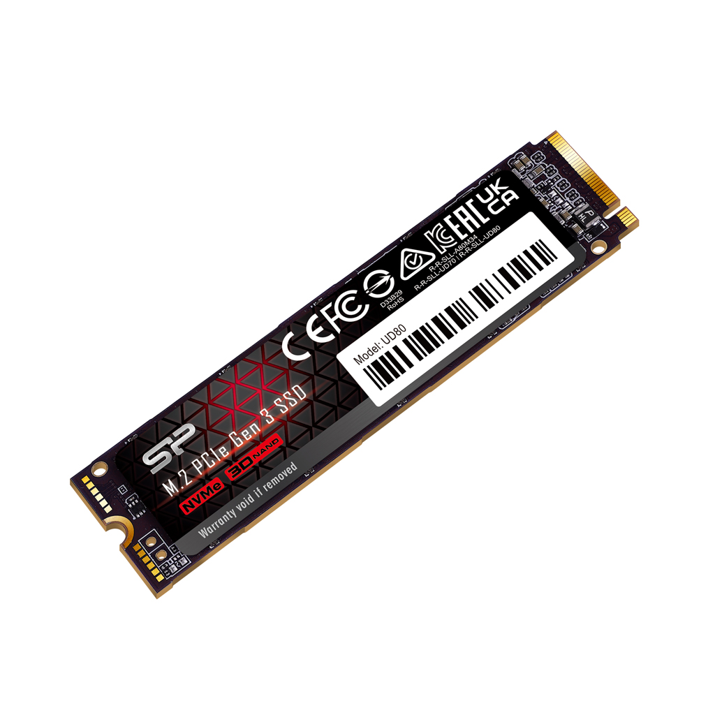 SSD PCIe Gen 3X4 UD80 - 250GB - Silicon Power