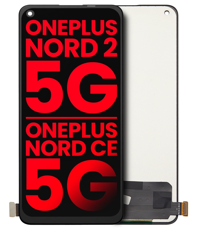 Bloc écran LCD compatible pour OnePlus Nord 2 5G et Nord CE 5G - Aftermarket Plus - Incell